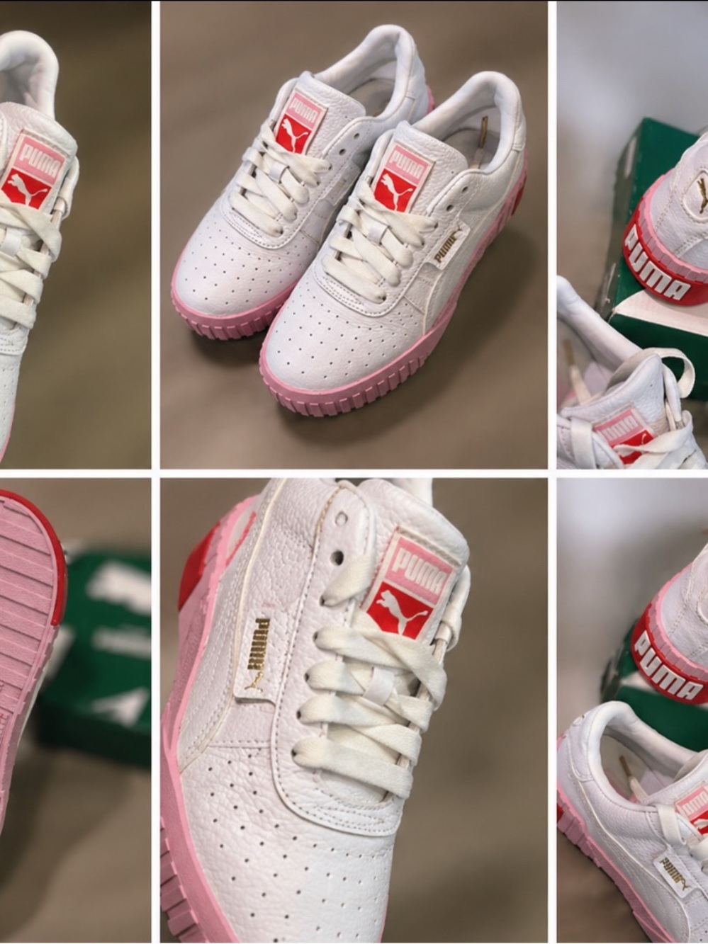 Women’s pink&white puma sport sneakers✨ - Picture 7 of 8